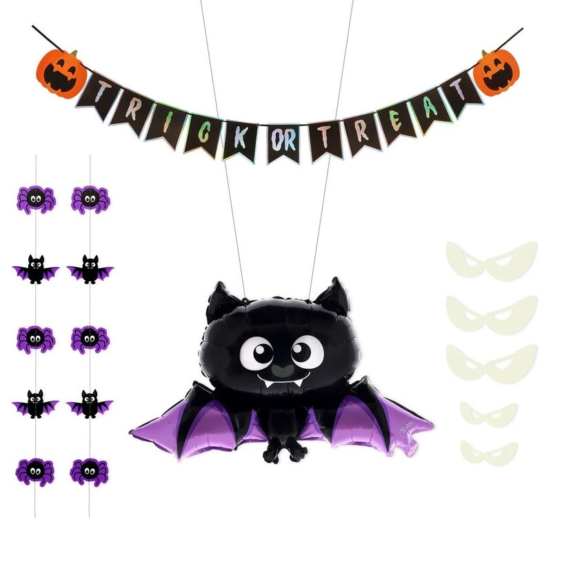 8052694002497-Kit de décorations pour la porte Halloween--0