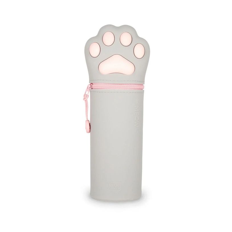 8052694027452-Trousse en silicone souple 2-en-1 Kawaii Kitty--0