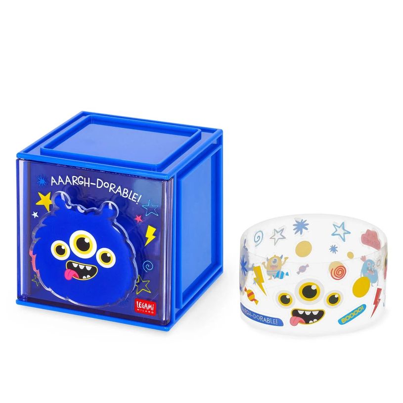 8052694035754-Boîte de rangement de bureau empilable Monster--0