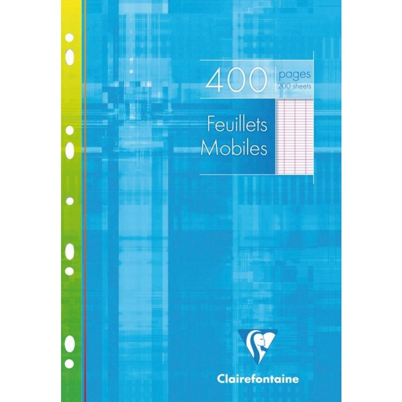 3329680179101-Clairefontaine - feuilles simples A4 - 200 pages - grands carreaux (Seyes) - perforées-P_999991575_1-0