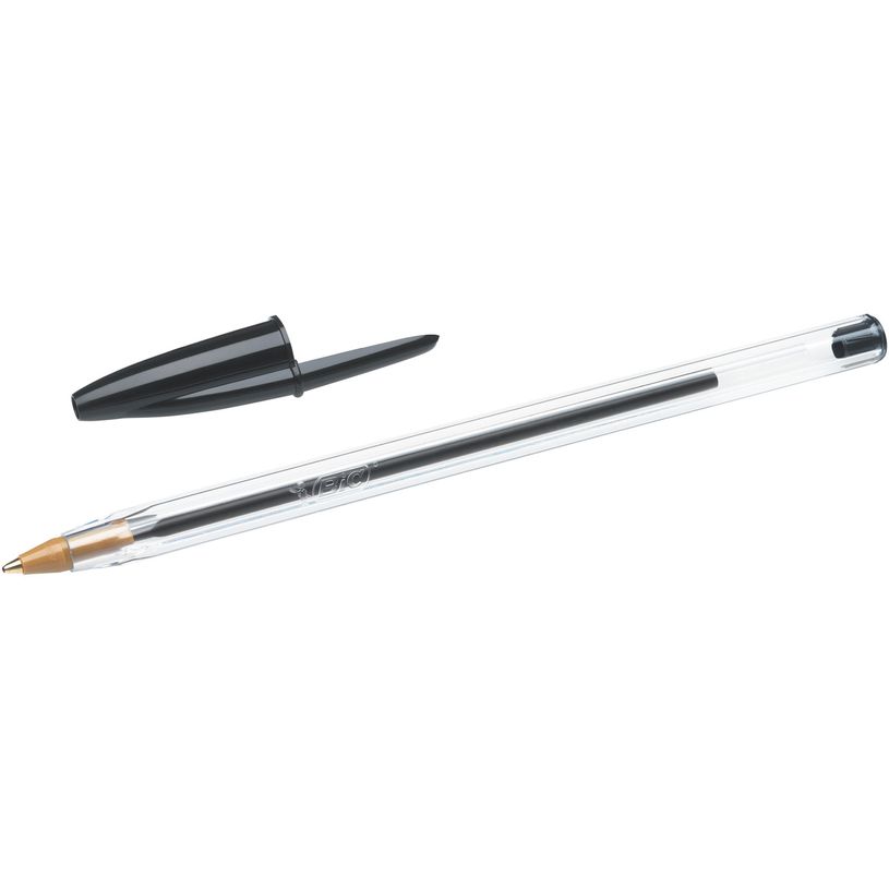 3086121601026-BIC Cristal - 4 Stylos à bille - noir - 1 mm - pointe moyenne-P_99999641_2-1