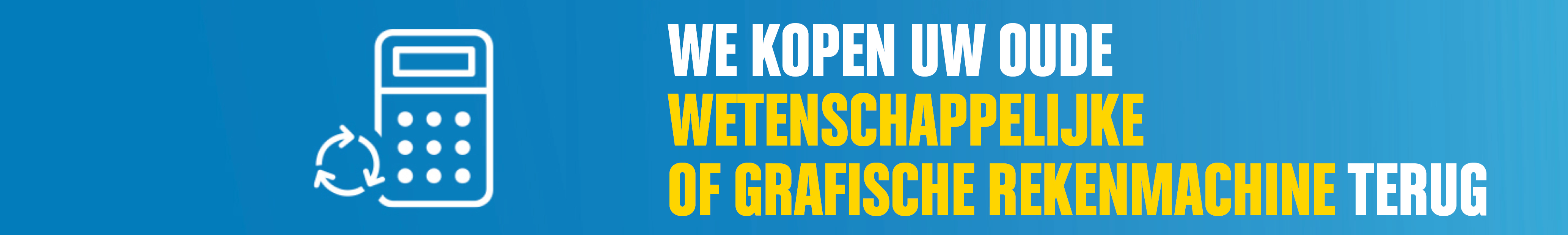 Bureau Vallée koopt uw rekenmachine terug